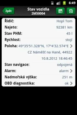 Webdispecink android App screenshot 4